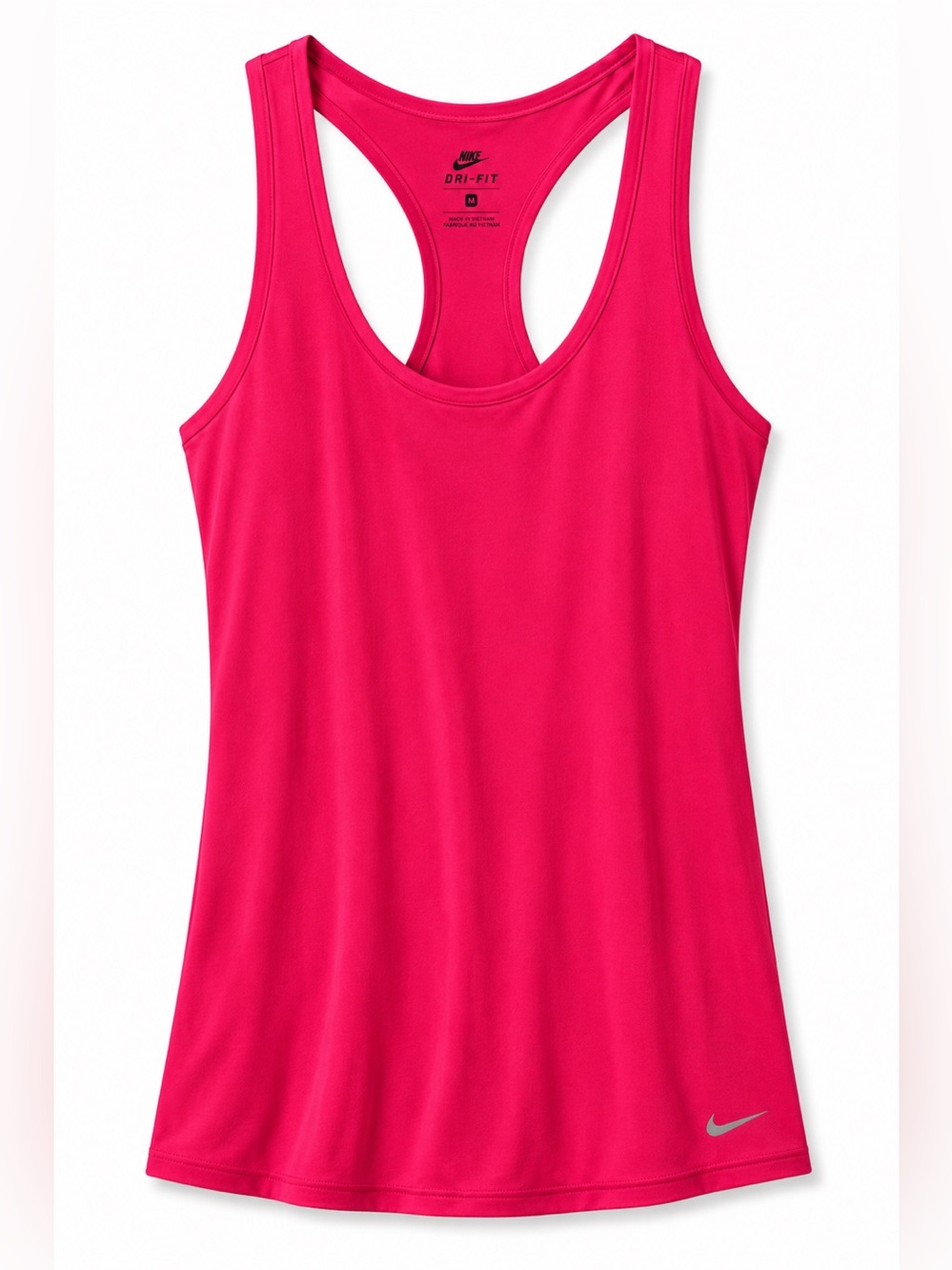 Nike Women's Bright Pink Racerback Tank Top
